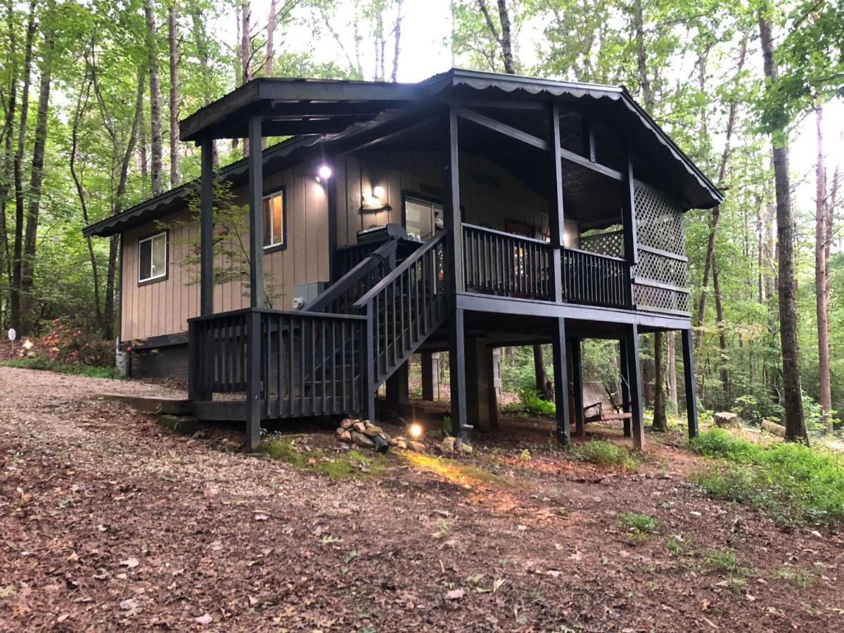 Mountain-Top Cabin Get-Away With Hot Tub And A View Sautee Nacoochee Buitenkant foto