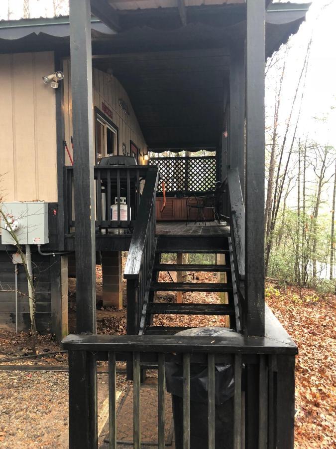 Mountain-Top Cabin Get-Away With Hot Tub And A View Sautee Nacoochee Buitenkant foto