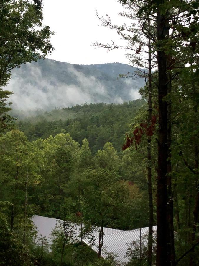 Mountain-Top Cabin Get-Away With Hot Tub And A View Sautee Nacoochee Buitenkant foto
